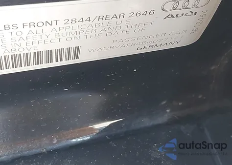 2011 Audi A6 4.2 Prestige from USA, damaged, VIN WAUBVAFB4BN027181